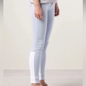 J Brand Stepped Back Catalina Blue/White Skinny Strechy Jeans Women’s Size 26